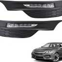 1 Pair Fog Lights Assembly with Bezel Wiring Harness & Switch Left and Right Side Replacement for Accord Sedan 2DR 4DR 2016 2017