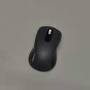 TECKNET Wireless Bluetooth Mouse, [USB + BT1 + BT2] Silent Click,4-Way Scroll Wheel Wireless Mouse for Laptop, Full-Size, 4800 DPI Computer Mice, Dual Mode for Laptop, PC, iPad, MacBook - Grey (Gun color)