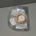 Mauproy 20 Pack Clear Plastic Gift Bags with Handles, Party Favor Bags with Ribbons and Tags, Reusable Goodie Tote Bags for Valentine's Day Wedding Baby Shower (9.8” x 9.8” x 3.5")