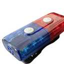 Police Warning Strobe Shoulder lights Whistle Flashlight magnet, Safety Flashing Security Clip Signal light For Outdoor Rescue,Traffic Guidance,Police patrols,Cycling,Night run,Camping (with whistle)