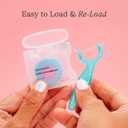 Kids Reflosser by Cocolab, Reusable Floss Holder, BPA Free Flosser for Children, Easy to Use Kids Floss Pick for Ages 5 and Under, 1 Pack, Cocofloss Not Included