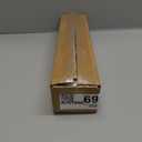 ENJOYBASICS 2 Pack No Drill Curtain Rods for Window 28 to 48 Inches, 5/8 Inch Diameter Renter Friendly Drapery Rod with Adhesive Brackets without Drilling, Adjustable from 27 to 52 Inches, Black