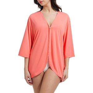 Baleaf Women's Long Sleeve Sun Shirts UPF 50+ Lightweight Open Front Cardigan with Pockets Beach Cover Up SPF Sun Wrap, M