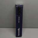 Bathtub Mat Non Slip 35x16 - homerella Bath Mat Incl. Hooks for Drying, Extra Long, 100% BPA Free, Shower Mat Non Slip Anti Mold, Machine Washable, Shower Mats for Inside Shower Mildew Resistant (34.5" x 15.5" (Rectangular), Black)