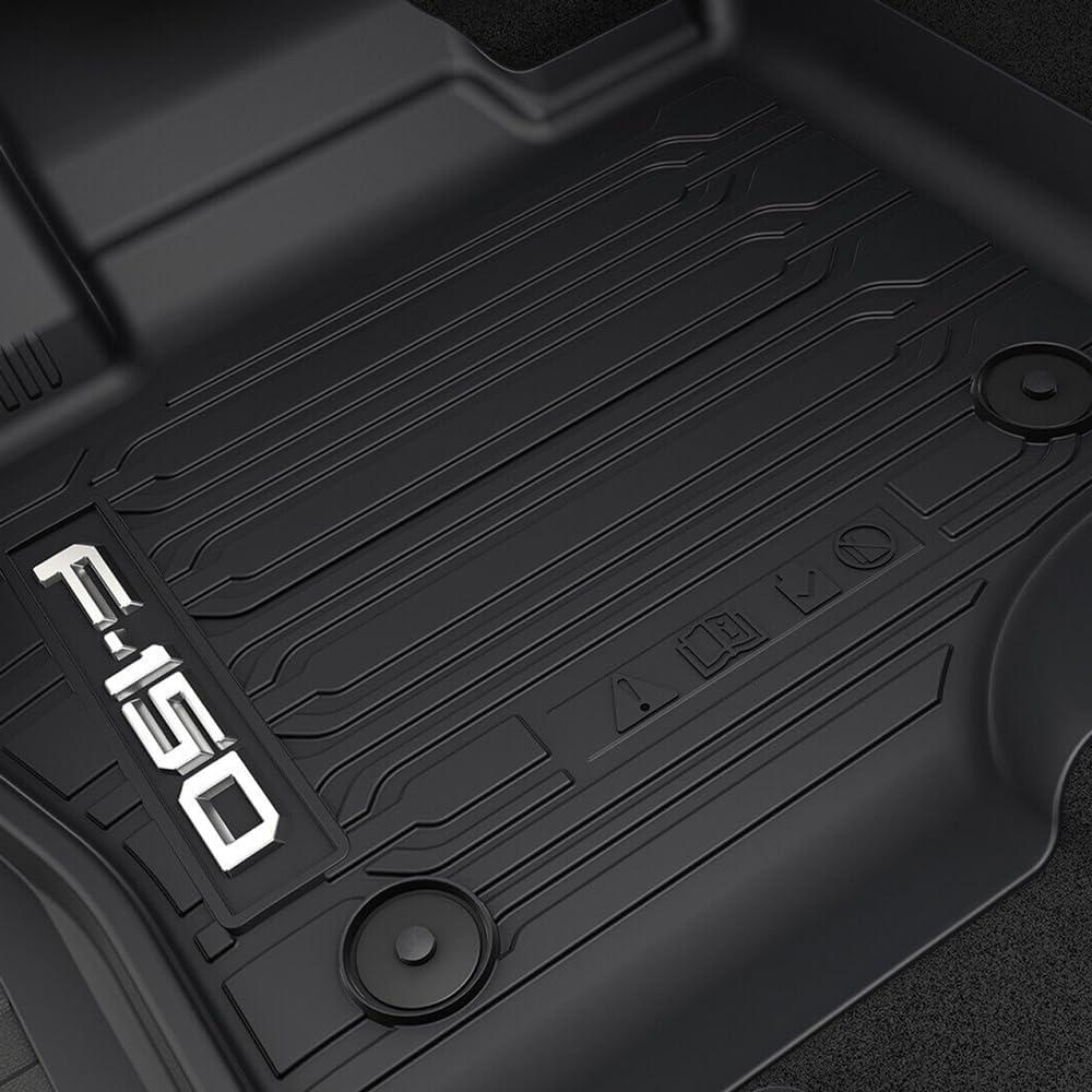 Ford OEM All Weather Floor Mat Set F-150 SuperCrew 2013-2026| ML3Z1613300AA
