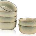 AmorArc Cereal Bowls Set of 6 for Kitchen, 26oz Stoneware Soup Bowls Set for Cereal Soup, Modern Kitchen Bowls for Meal, Dishwasher &Microwave Safe, Reactive Glaze
