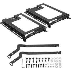 2 Pack UTV Seat Bases: Lower and Recline Seat Base Accessories | Compatible with Polaris RZR 800/900, S 1000, XP 1000, XP Turbo, Turbo S, RS1
