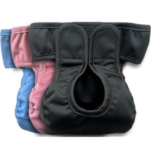 Kitty Bum Bums Reusable Cat Diapers and Stud Pants to Prevent Pee Marking - with Adjustable Tabs to Fit (Pack of 3) (Small)