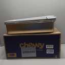 2PACK Stainless Steel Litter Box, Extra Large Litter Boxes for Big Cats, XL Metal Cat Litter Box with Lid High Sides, Anti-Urine Leakage, Non-Sticky, Scoop Included (Silver Grey)