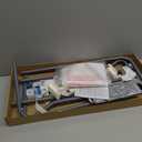 Regalo Safety Swing Down Bed Rail Guard for Toddlers, Bed Safety Rail with Patented Gap Guard, Fits Twin, Full & Queen Mattress, White, Tested & Safe for 30 Years, American Designed, Family Owned