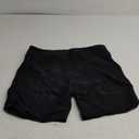 Yonique Womens Swim Shorts High Waisted Swim Bottoms Tummy Control Bathing Suit Bottom Boy Shorts (18W, Black
