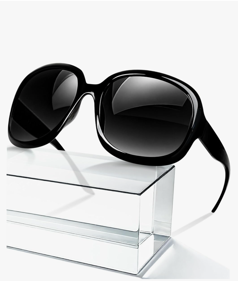miyya Bug Eye Oversized Polarized Sunglasses Womens, Trendy Retro Sun Glasses for Women 2025, Oversized UV Protection Shades