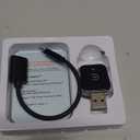 Mini Wireless Carplay Adapter for iPhone - Carplay Wireless Adapter Car Play Dongle Bluetooth, Compatible with iPhone iOS 10+, [2025 Upgraded] Silver