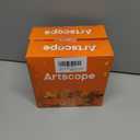 2 x Artscope Fall Decorative Throw Pillow Covers 20x20 Inch Set of 4 Fall Gifts for Home Decor, Buffalo Plaid Autumn Pumpkin Maple Leaves Harvest Decoration Pillow Cases for Home Sofa Couch Decor-Orange A