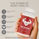 Heart Rhythm Support Supplement | Doctor-Developed | CoQ10, Magnesium & Vitamin C | Supports Normal Heartbeat & Cardiovascular Health | Vegan, Non-GMO | Made in USA | 60 Capsules – 30 Day Supply (EXP 01/01/27)