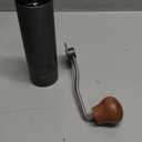 Manual Coffee Grinder with Adjustable Coarseness, Aluminum Body, CNC 420 Stainless Steel Conical Burr, Labor-Saving Crank Handle - Hand Coffee Grinder for Man Woman Coffee Lovers