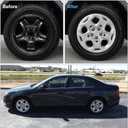 17" Hubcaps Wheel Covers for 2010-2012 Ford Fusion, ABS Hubcap Replacement for 10-12 Fusion Set of 4, 17 inch Sliver