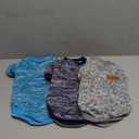 3 Pack Dog Sweaters for Small Dogs Girl Boy Winter Fleece Clothes Warm Soft Dog Sweatshirt Outfit for Dogs Cats Pet Apparel, M