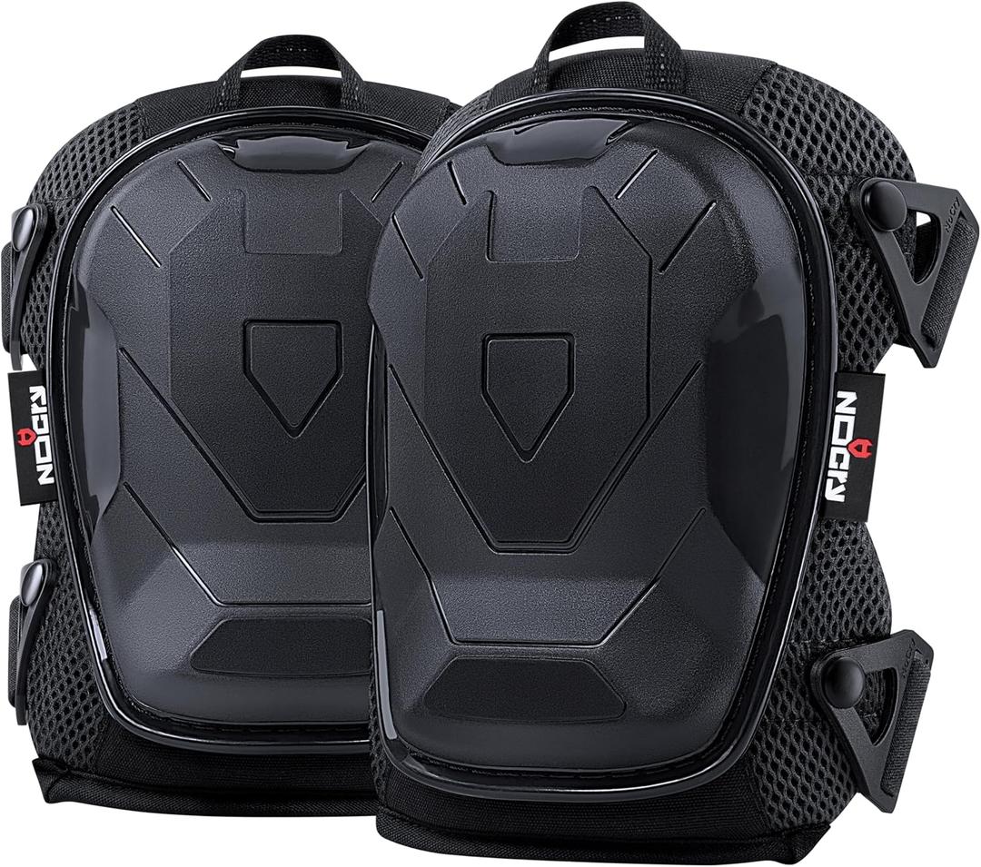NoCry Professional Knee Pads for Women and Men with Heavy-Duty Anti-Slip Cap  Soft Gel and Foam Padding and Unique Ankle Support  Adjustable Straps and Military-grade Rivets  Perfect for Gardening (Small / Medium (up to 175 lbs))