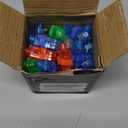 Novelty Place 40Pcs LED Party Finger Lights for Kids with Screw-Secured, LED Finger Flashlight Light Up Finger Ring Toys for Party Favor, Halloween, Raves, Concert Shows 