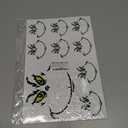 36 Pcs Christmas Face Transfer Stickers for Crafts Large 6 Inch Small 3 Inch Vinyl Eyes Pitcher Rub on Transfers Decals for Ornaments Glass Drinking Cups Wood Decorations Balls Party (face60)