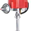 MAS Ignition Distributor w/Cap & Rotor GM08 Compatible with Chevy GM SBC 262 267 305 307 327 350 400 small blocks 402 454 big blocks BBC V8 65k Coil HEI DD-SBC-HEI-V8 850001R 7500RPM