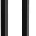 36 inch Stainless Steel Door Handle Double Sided, Pull Push Sliding Barn Door Handle, Commercial H Shape Glass Shower Door Pull Handles, Matte Black (36inch / 90cm)