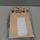 Capoda Wooden Graduation Photo Banners Class of 2026 Wooden Grade Photo Display Kindergarten to 12th Grade Picture Banners Decorations for School Graduation Party Supplies, 4X6 Inch(Rustic)