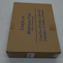 CozyLux Twin XL Mattress Pad Deep Pocket Quilted Mattress Topper Cotton Cooling Extra Long for College Dorm PillowTop Mattress Protector Up to 21", Fitted Sheet Mattress Cover, 39x80 Inches, White