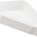 Zerodis Corner Storage Shelf, Easy To Install Corner Shower Rack for Bathrooms