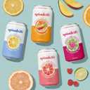 Spindrift Sparkling Water, 4 Flavor Variety Pack, Made with Real Squeezed Fruit, 12 Fl Oz (Pack of 20) (EXP 10/17/26)