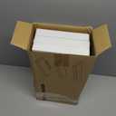 BAYKA White Floating Shelves for Wall  Rustic Wood Wall Shelves with Metal Brackets for Bathroom, Bedroom, Kitchen, or Living Room Decor Organization  Set of 3, Sturdy Storage with 22lb Capacity (15.7inches, C. White - Modern Minimalist Style)