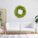 Wreath for Front Door 20 Inch Artificial Summer Wreath Year-Round Indoor/Outdoor Green Decor for Home, to Your Front Door, Wall, or Farmhouse - Spring, Summer, Fall, All Seasons
