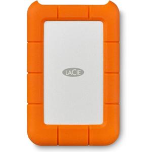 LaCie Rugged Mini, 1TB, 2.5", Portable External Hard Drive, for PC Mac iPad and iPhone, Data Rescue Service (LAC301558)