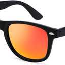2 x Sunglasses Men, Square Polarized Sunglasses for Mens & Womens, Trendy Retro Sun Glasses Driving Fishing UV Protection