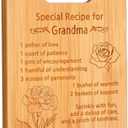 2 Pcs Gifts for Grandmother – Unique Grandma Birthday Gifts - Engraved Bamboo Cutting Board Gifts for Grandma – Cute Grandmother Gifts from Grandchild – Mother’s Day Grandma Gifts Idea