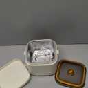 BOKASM Electric Lunch Box for Adults Woman,Cordless Electric Lunch Box for Youth,Rechargeable Portable Food Warmer 800ml Inner Container,Waterless Heating Fast Heating Lunchbox,Digital Display