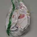 Walrus Round Vinyl Fitted Tablecloth with Flannel Backing Elastic Edge Design Table Cover Waterproof Oil-Proof PVC Table Cloth Stain-Resistant Best for 45"-56" Round (Flowers)