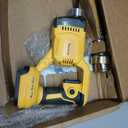 Cordless Concrete Vibrating Tool Compatible with Dewalt 20V Max Battery, 600W Power Concrete Vibrator with 3.8ft Shaft, 6000RPM Portable Concrete Vibrating Tool (Battery not Included)