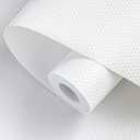 Shelf Liners 24 inch x 20 ft Shelf Liners for Kitchen cabinets nonstick Shelf Lining Drawer Mats EVA Protector for Cupboard (White,24 inch x 20 ft), 24"W x 240"L