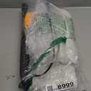 24" Dust Mop for Floor Cleaning, Large Areas Dry & Wet Mop with 2 Washable Cotton Pads, Efficiently Picks Up Pet Hair & Dust for Hardwood, Tile, Laminate, Patio