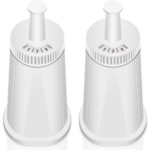 2 Pack Replacement Water Filter for Breville Espresso Machine Barista Touch Bes880, Barista Pro BES878, Oracle Touch BES990, Oracle BES980, Dual Boiler BES920 Bambino ClaroSwiss Sage by Funmit