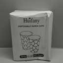 Huifany Coffee Cups 12 oz Paper Cups 240 Pack, Disposable Coffee Cups 12 oz Hot Cup, Disposable Cups Paper Insulated Cup for Cold Hot Drinks | for Cold Hot Drinks, Water, Tea, Juice