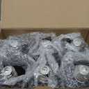 Retisee Dusk to Dawn LED Flame Light Bulbs Outdoor, Flickering Light Bulbs with Upside Down Effect, Fire Bulb for Christmas Party Porch Patio Outdoor Home Indoor Decoration(Orange, 6 Pack)