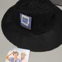 Wallaroo Hat Company Womens Victoria Fedora  UPF 50+ UV Protection, Wide Brim, Medium Size, Packable & Adjustable Sun Hat (Black)