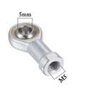 3 x Smartsails SA5T / K, POS5A Aperture 5mm Metric Self-Lubricating Rod End Joint Bearing Outer Thread Right Hand (2 Pieces)