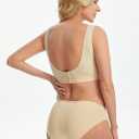Angelhood Cotton Maternity Underwear Under Bump, Healthy Pregnancy Panties Postpartum Underwear 8 Pack with Laundry Bag (XXL)