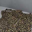 PrinStory Women's Pajama Set Capri Pjs Sets 2 Piece Soft Lounge Sets Sleepwear with Pockets (X-Large, Fp-leopard Khaki)
