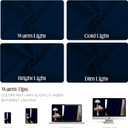 CUCRAF Navy Blue Blackout Curtains 63 Inches, Thermal Insulated Noise Reducing Rod Pocket Dark Blue Window Drapes for Bedroom & Living Room(52x63 Inch, 2 Panels)