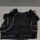 Bikewa Men's Cycling Underwear with Anti-Slip Leg Grips 4D Padded Bike Shorts MTB Liner for Bicycle Biking Riding (Large, Black/Grey)